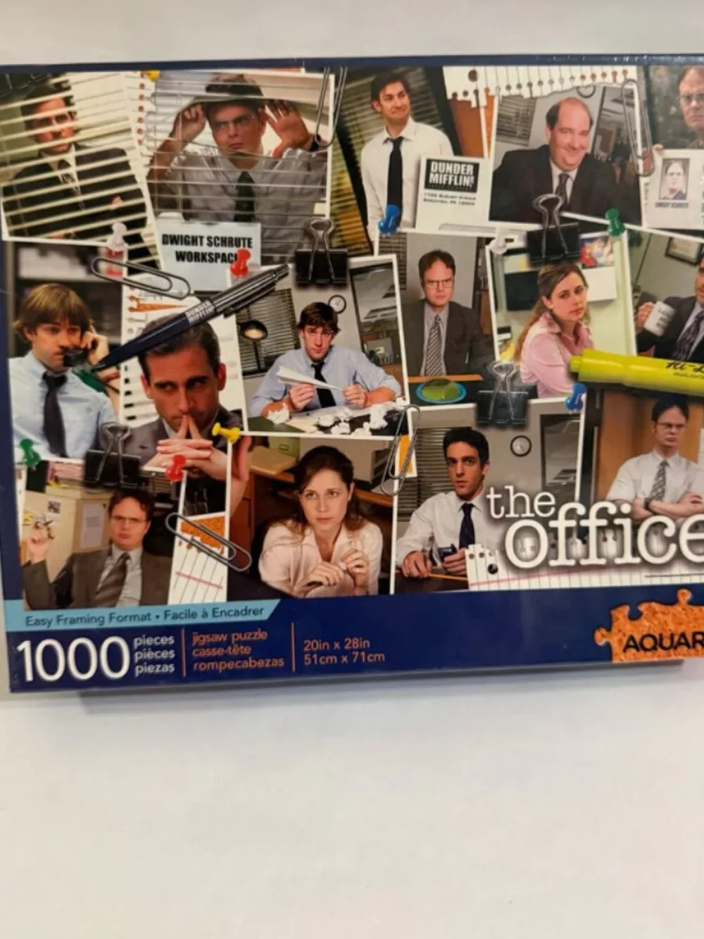 The Office 1000 Piece Jigsaw Puzzle Aquarius UNOPENED 20